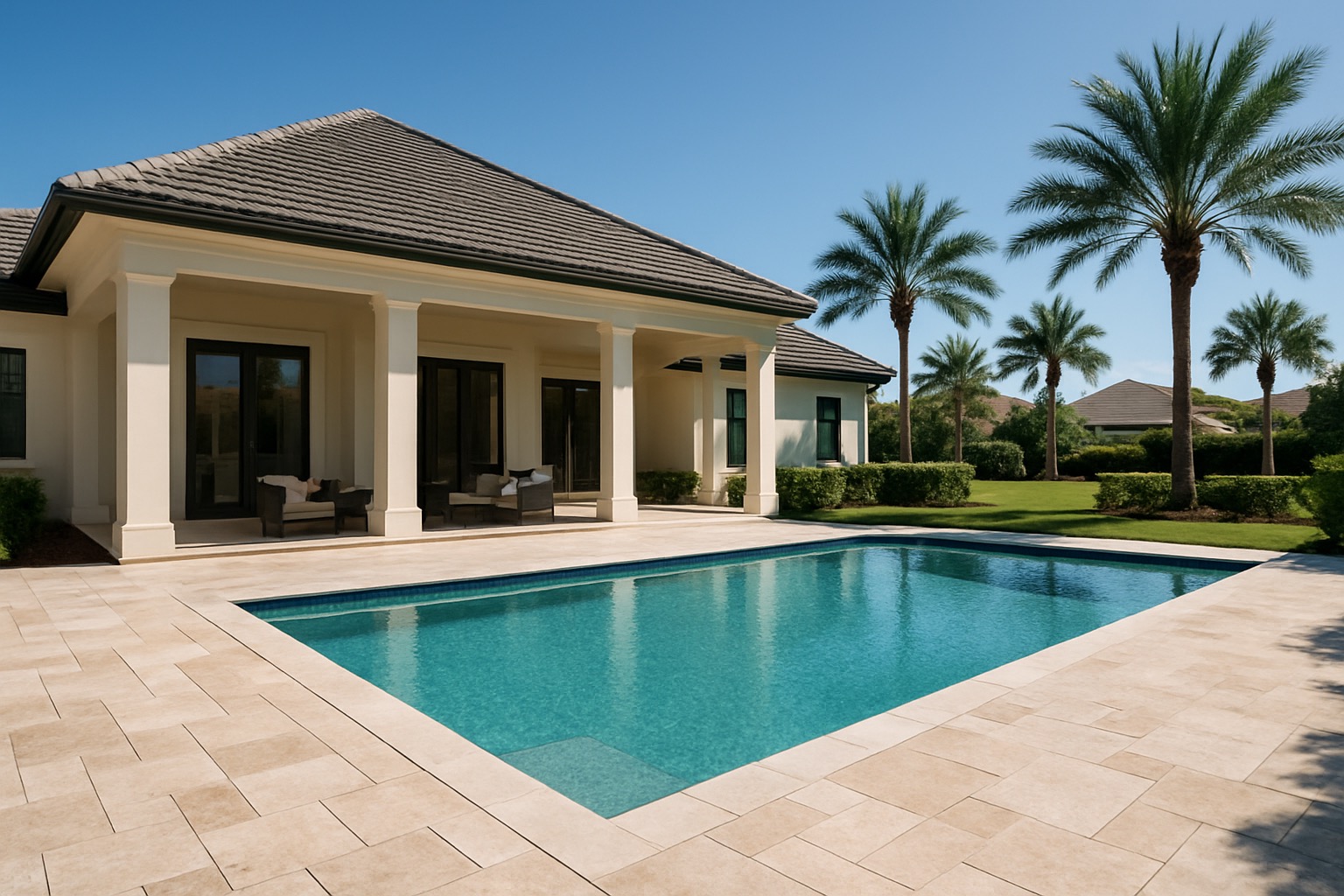 Paver patio in Dr. Phillips, FL